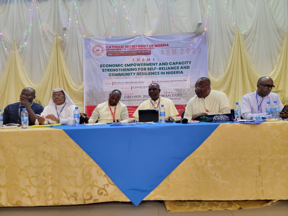 RESOLUTION OF THE 2023 ANNUAL GENERAL MEETING OF THE DEPARTMENT OF CHURCH AND SOCIETY OF THE CATHOLIC SECRETARIAT OF NIGERIA