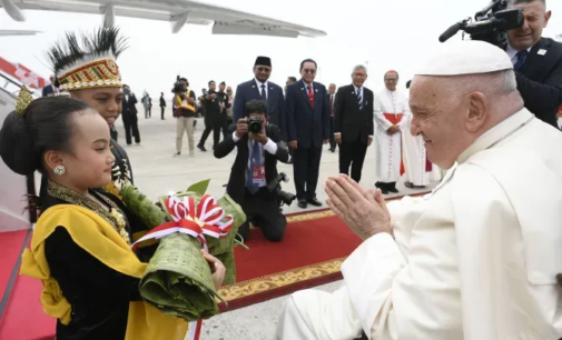 Pope Francis Arrives in Indonesia, the First Leg of His Longest Trip Ever