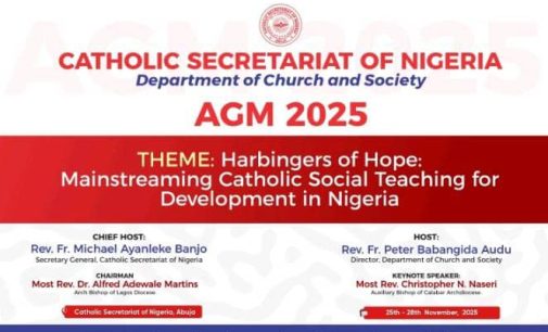 Annual General Meeting – Church & Society Department