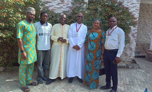 A Courtesy Visit to the Auxiliary Bishop of Minna